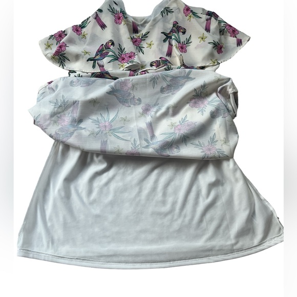 MOLLY BRACKEN Parrot-Print Mini Dress - Picture 5 of 6